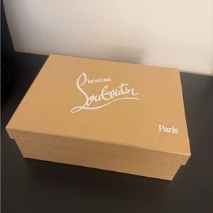 Christian Louboutin Brown Shoe Box